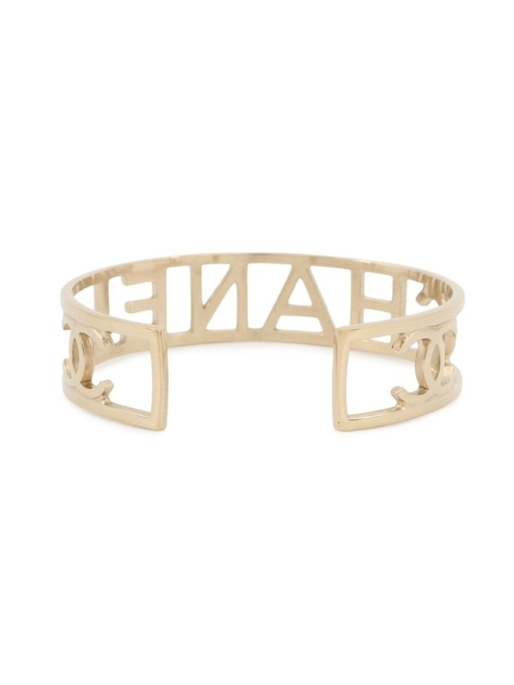 Chanel Bracelet CC Logo Watermark Bangle - Picture 3 of 10